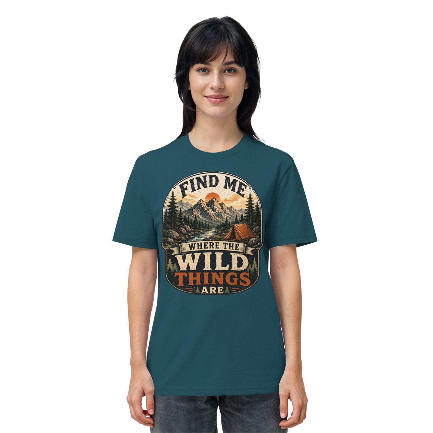 Clever Outdoor Find Me Where The Wild Things Are  - Organic Shirt