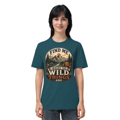 Clever Outdoor Find Me Where The Wild Things Are  - Organic Shirt