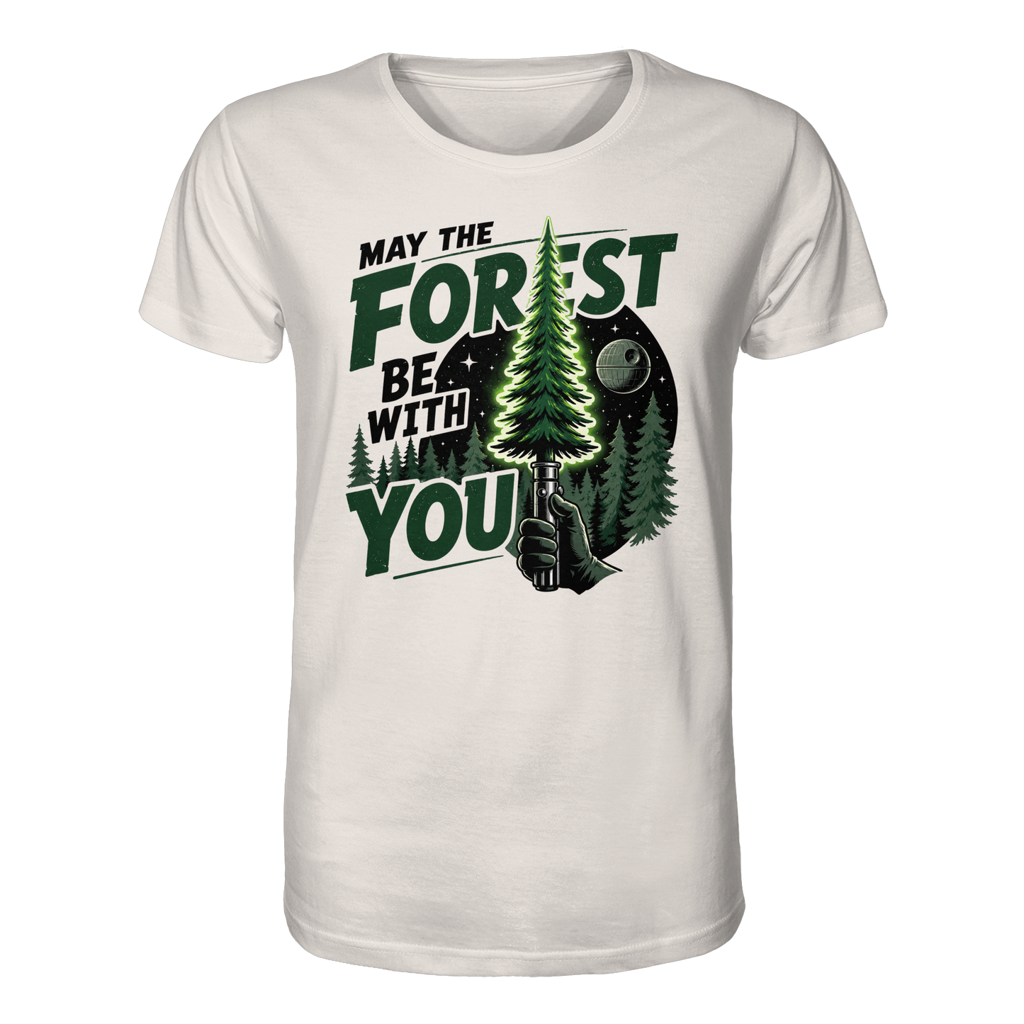 Clever Outdoor May The Forest Be With You - Organic Shirt
