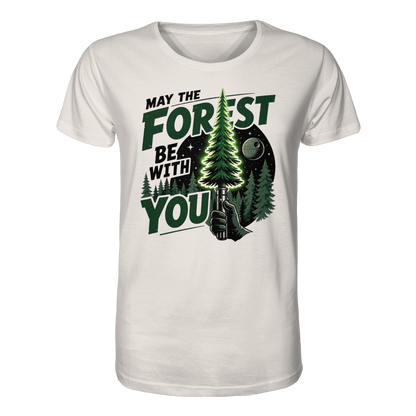 Clever Outdoor May The Forest Be With You - Organic Shirt