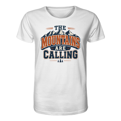 Clever Outdoor The Mountains Are Calling - Organic Shirt