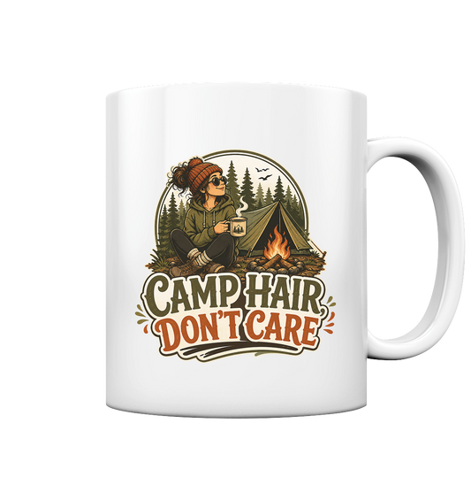 Clever Outdoor Camp Hair Don't Care - Tasse glossy - clever-outdoor.de