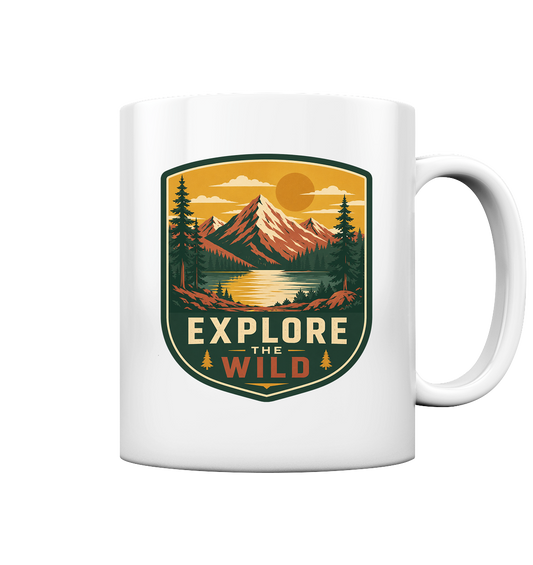 Clever Outdoor Explore The Wild - Tasse glossy - clever-outdoor.de
