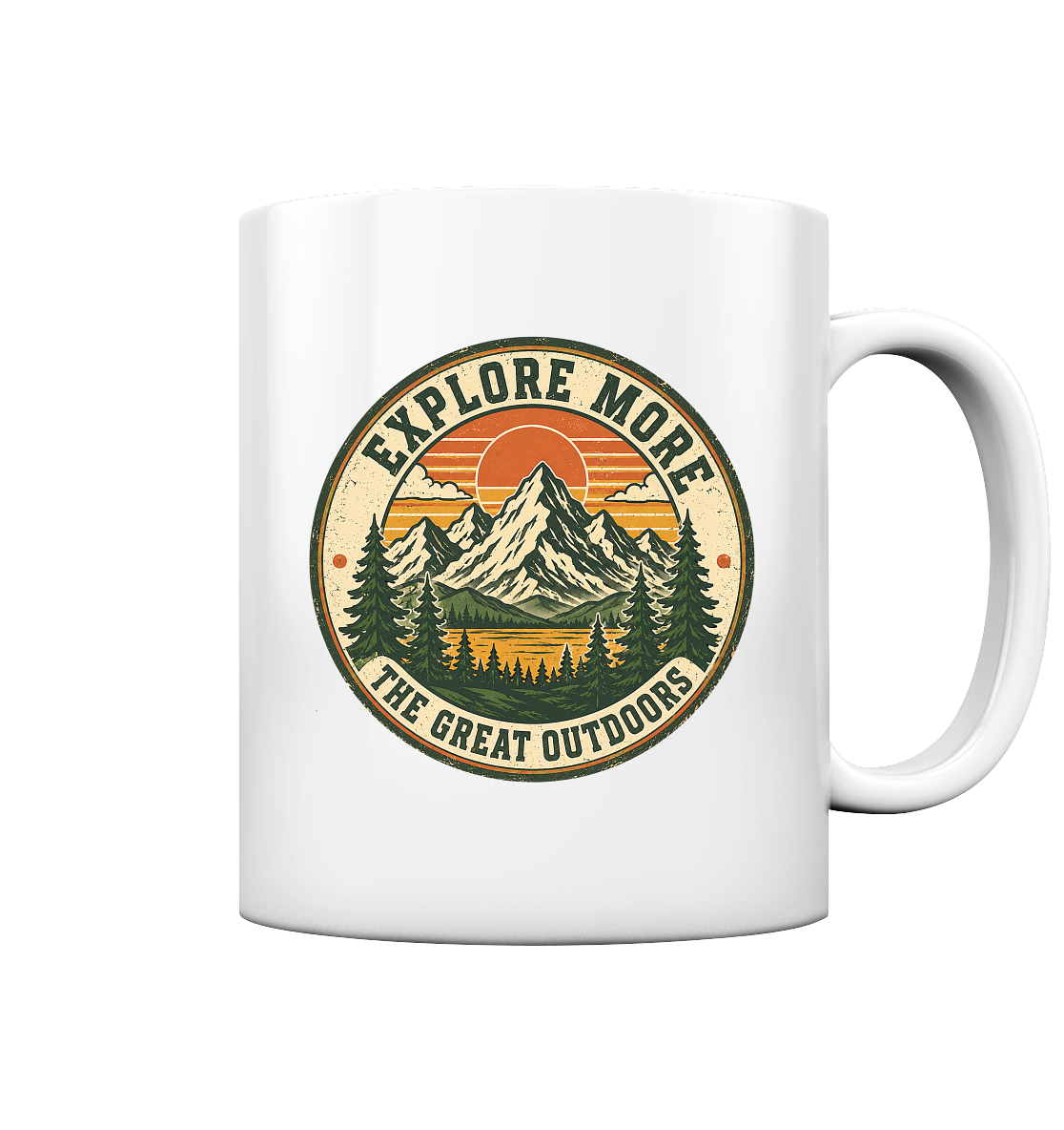 Clever Outdoor Explore More The Great Outdoors - Tasse glossy