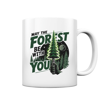 Clever Outdoor May The Forest Be With You - Tasse glossy