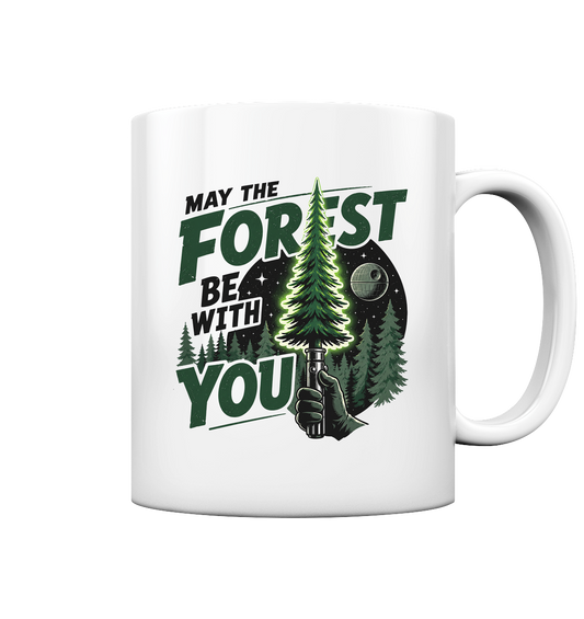 Clever Outdoor May The Forest Be With You - Tasse glossy - clever-outdoor.de
