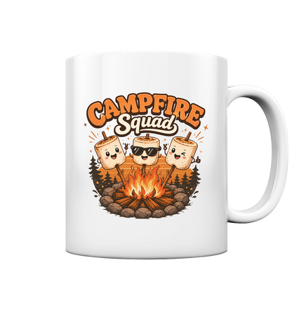 Clever Outdoor Campfire Squad - Tasse glossy