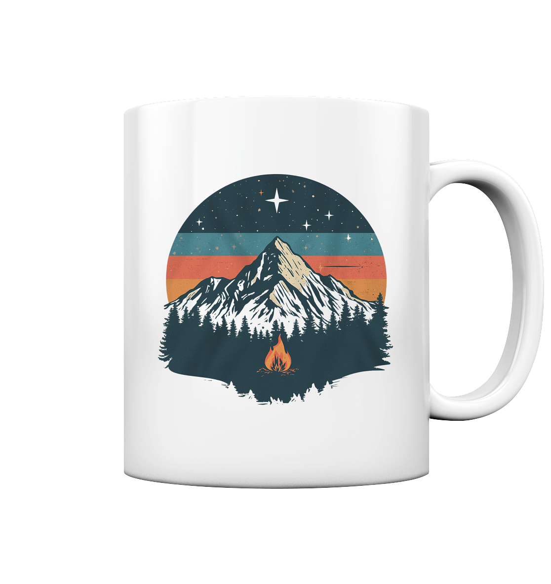 Clever Outdoor Direct Mountain - Tasse glossy