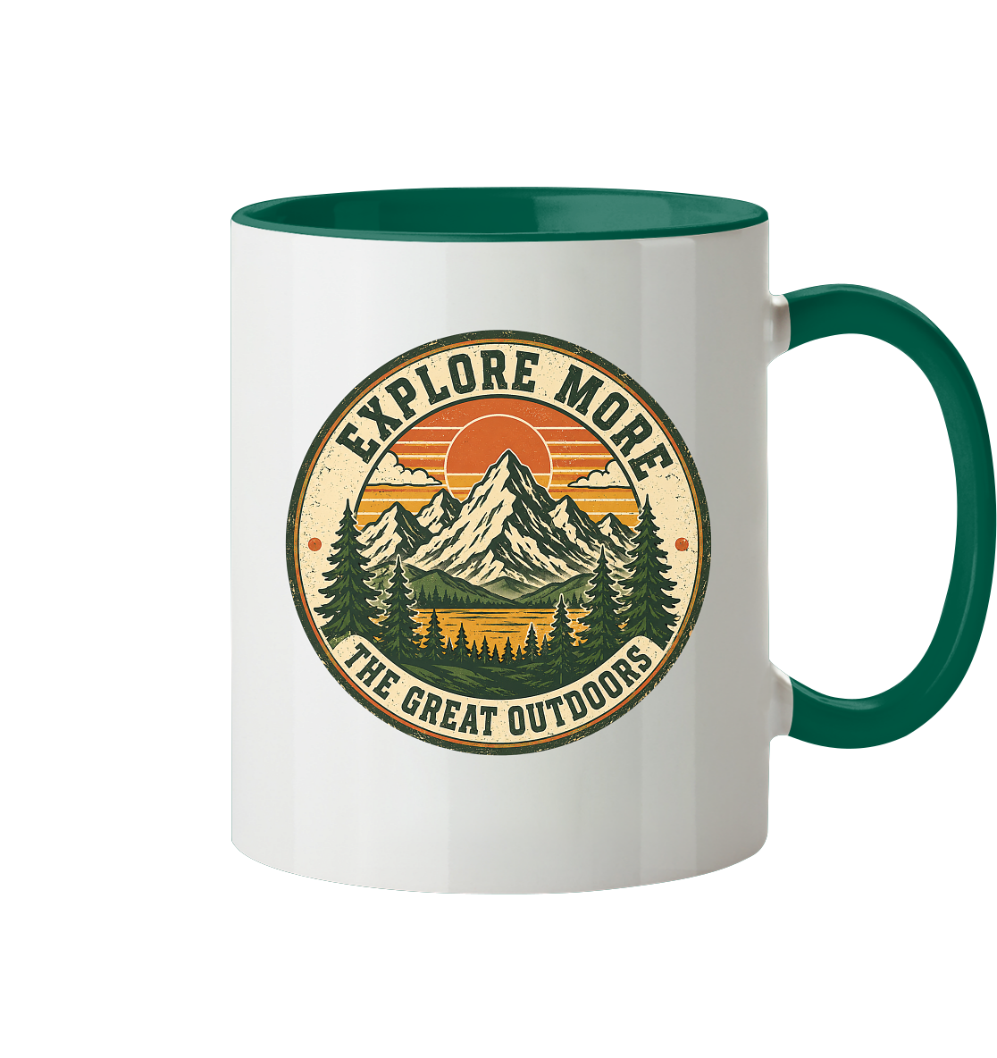 Clever Outdoor Explore More The Great Outdoors - Tasse zweifarbig