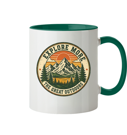 Clever Outdoor Explore More The Great Outdoors - Tasse zweifarbig