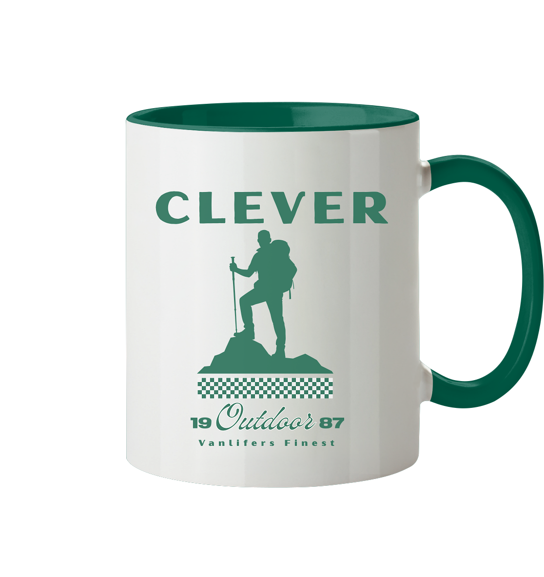 Clever Outdoor Vanlifers Finest - Tasse zweifarbig