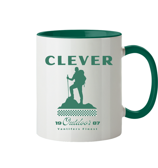 Clever Outdoor Vanlifers Finest - Tasse zweifarbig - clever-outdoor.de