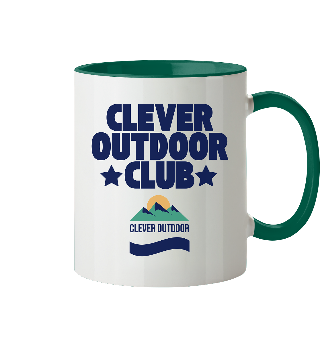 Clever Outdoor Official Club - Tasse zweifarbig