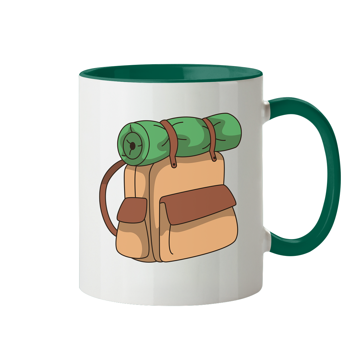 Clever Outdoor Rucksack Tasse  - Tasse zweifarbig