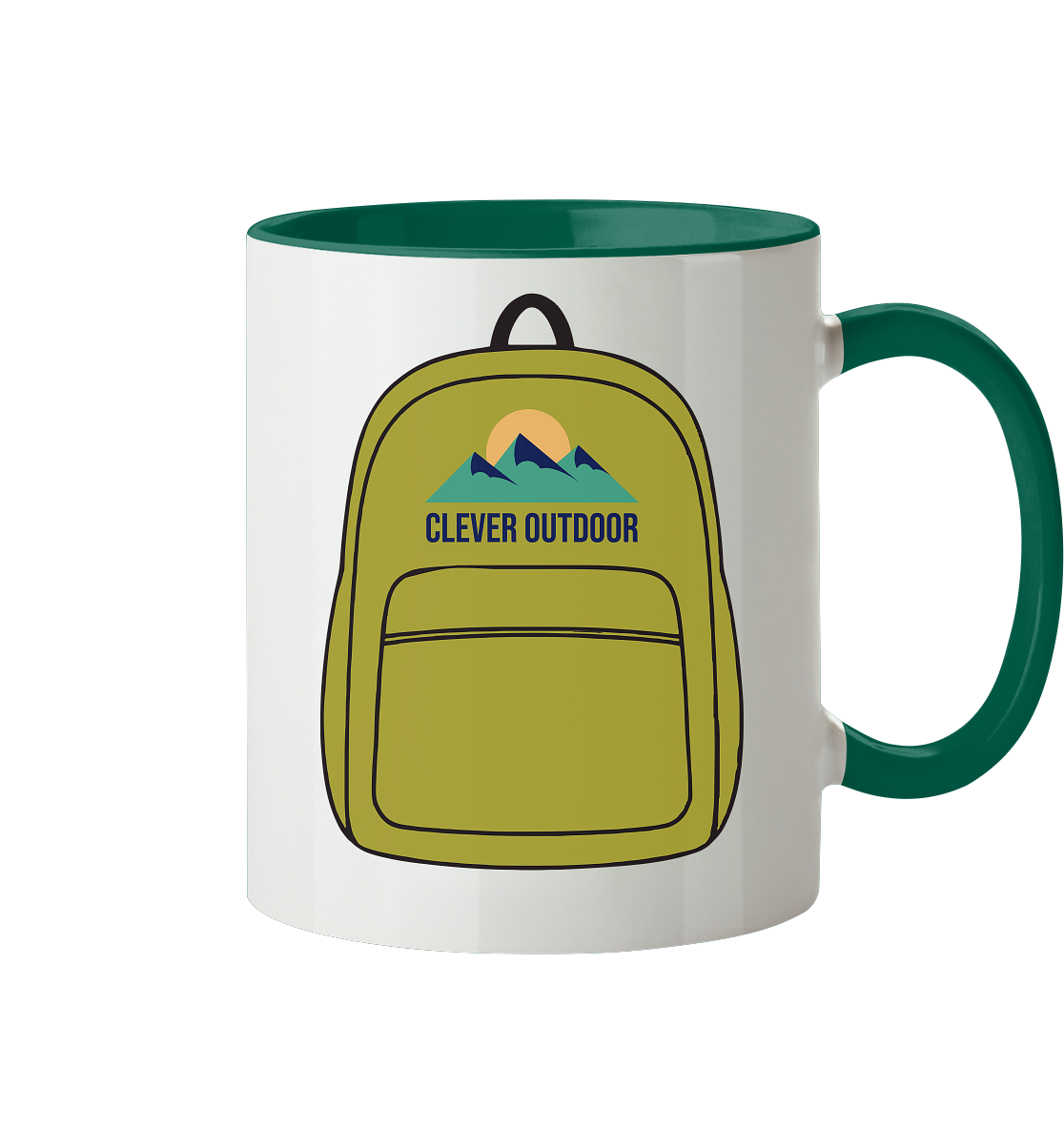 Clever Outdoor Daypack Tasse - Tasse zweifarbig
