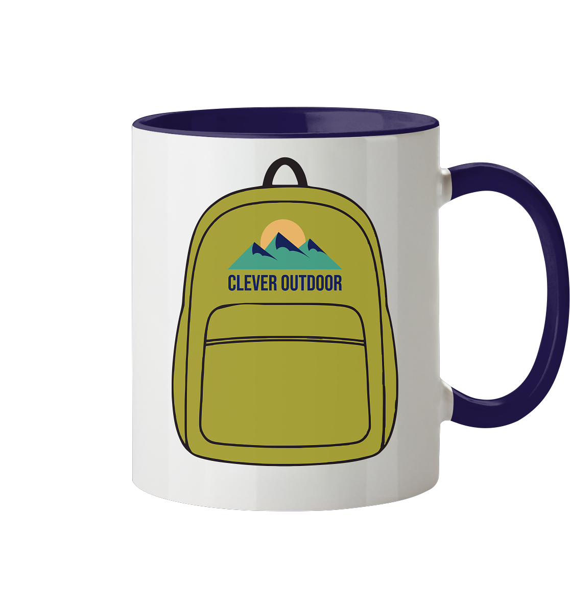 Clever Outdoor Daypack Tasse - Tasse zweifarbig