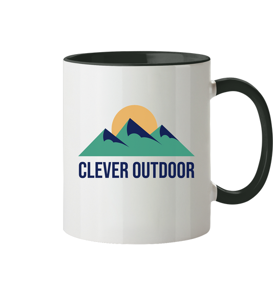 Clever Outdoor Originals - Tasse zweifarbig - clever-outdoor.de