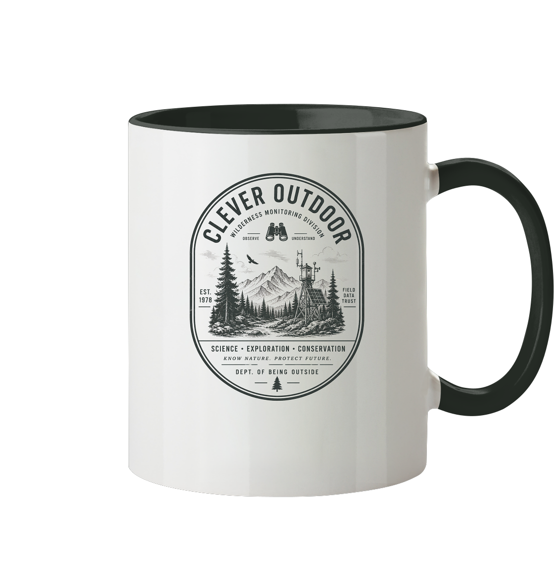 Clever Outdoor Monitoring Division - Tasse zweifarbig
