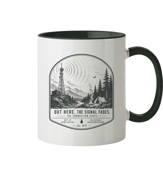 Clever Outdoor Signal Fades - Tasse zweifarbig - clever-outdoor.de