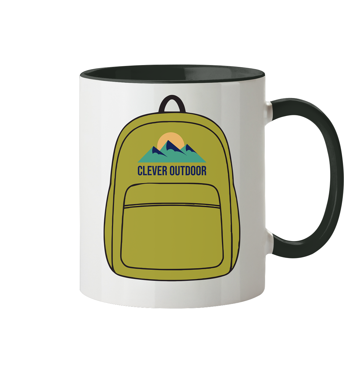 Clever Outdoor Daypack Tasse - Tasse zweifarbig