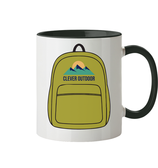Clever Outdoor Daypack Tasse - Tasse zweifarbig - clever-outdoor.de