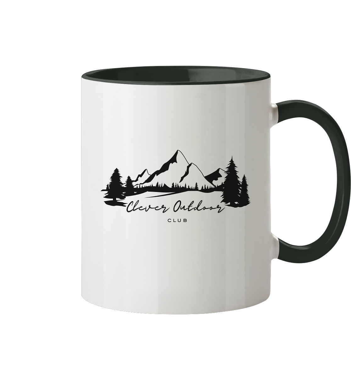 Clever Outdoor Club - Tasse zweifarbig