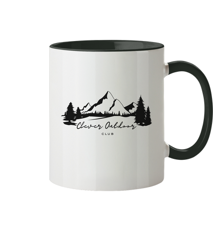 Clever Outdoor Club - Tasse zweifarbig