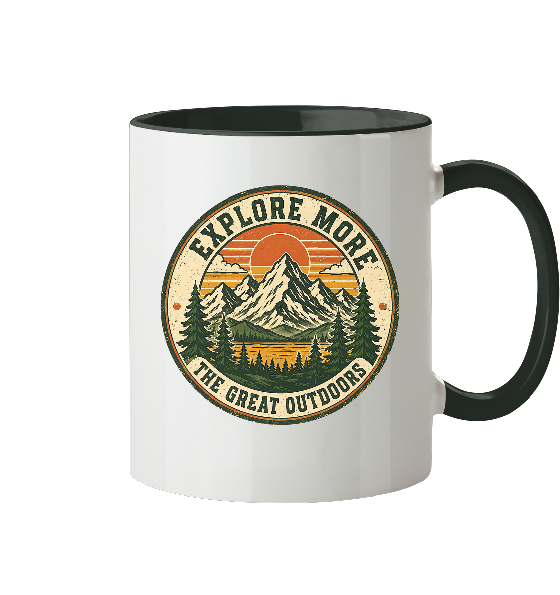 Clever Outdoor Explore More The Great Outdoors - Tasse zweifarbig