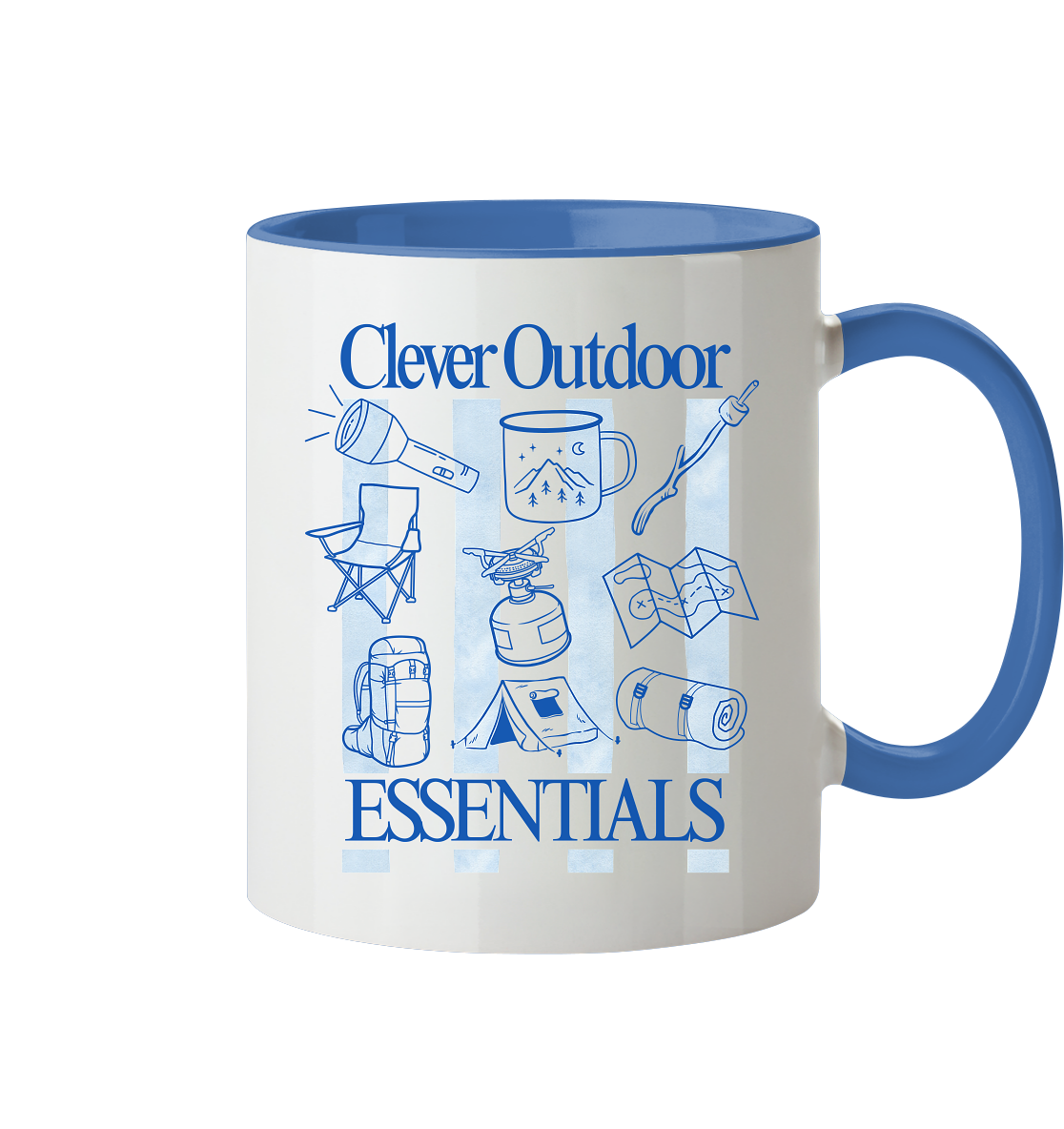 Clever Outdoor Essentials  - Tasse zweifarbig