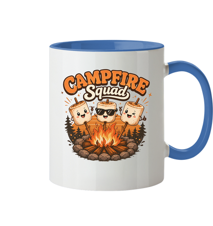 Clever Outdoor Campfire Squad - Tasse zweifarbig
