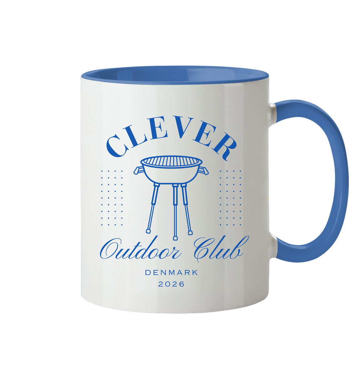 Clever Outdoor Club Denmark 2026 - Tasse zweifarbig