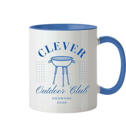 Clever Outdoor Club Denmark 2026 - Tasse zweifarbig