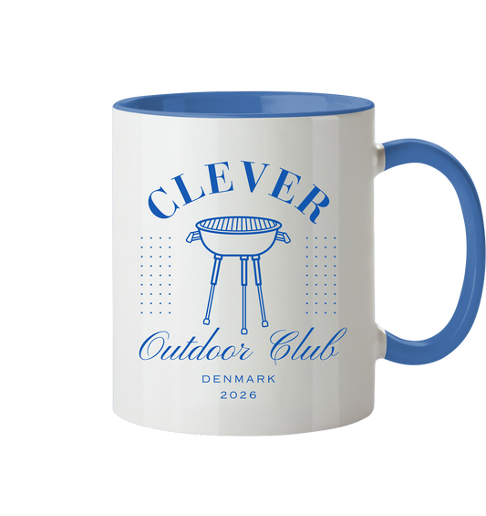 Clever Outdoor Club Denmark 2026 - Tasse zweifarbig - clever-outdoor.de