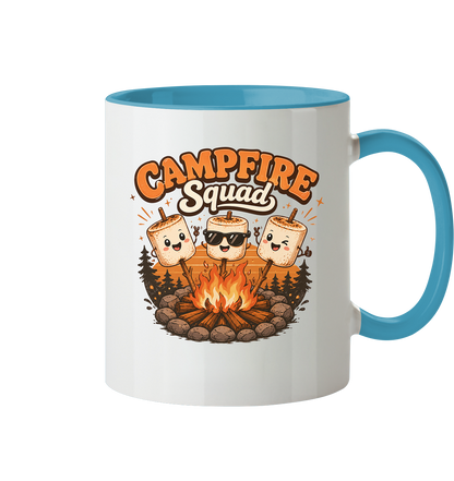 Clever Outdoor Campfire Squad - Tasse zweifarbig