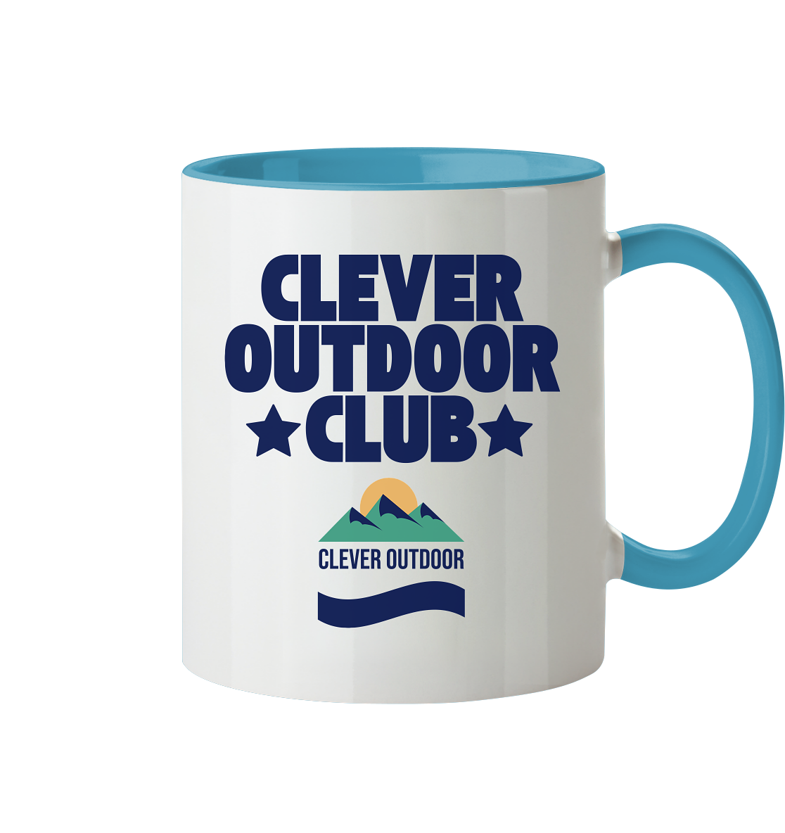 Clever Outdoor Official Club - Tasse zweifarbig