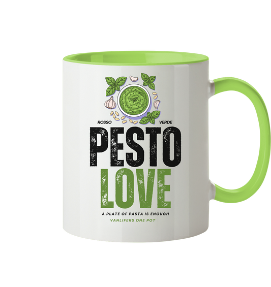 Clever Outdoor Pesto Love - Tasse zweifarbig - clever-outdoor.de