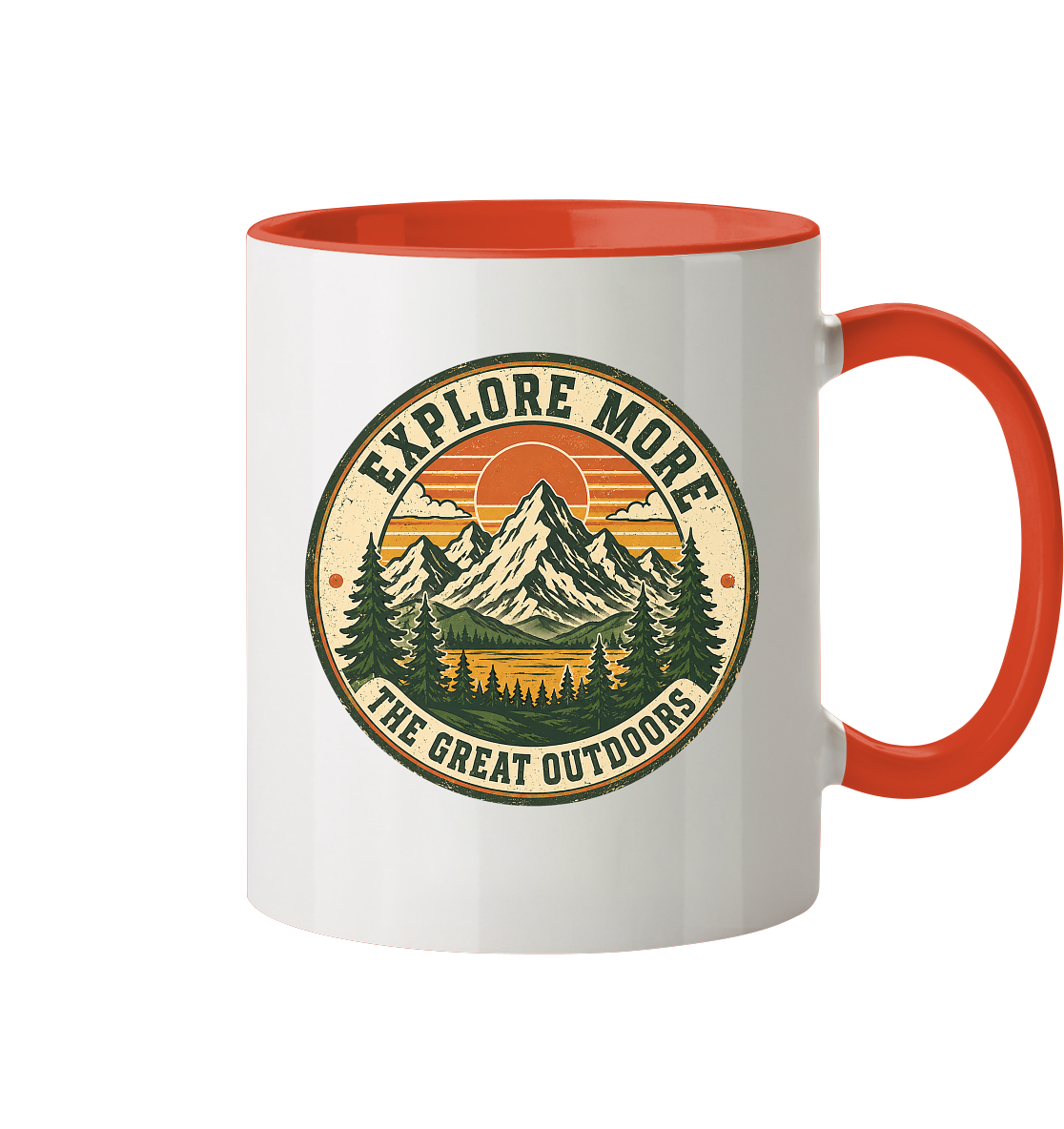 Clever Outdoor Explore More The Great Outdoors - Tasse zweifarbig