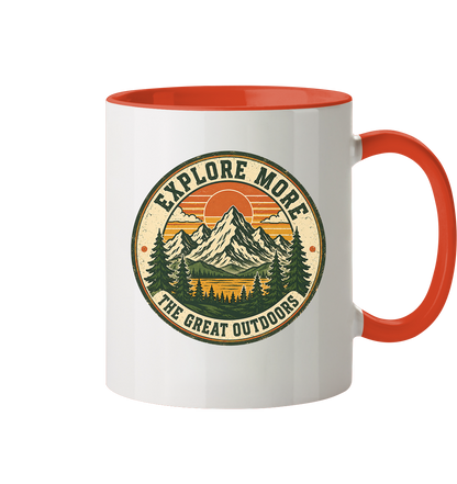 Clever Outdoor Explore More The Great Outdoors - Tasse zweifarbig