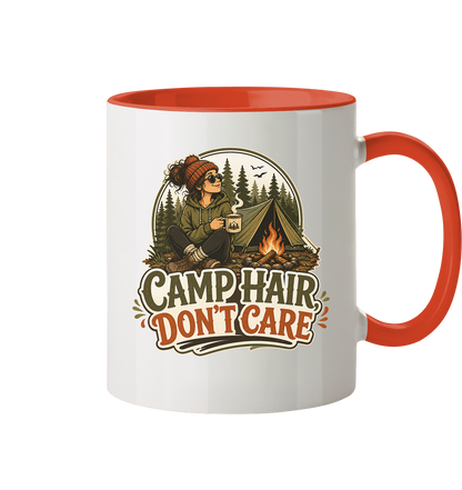 Clever Outdoor Camp Hair Don't Care - Tasse zweifarbig