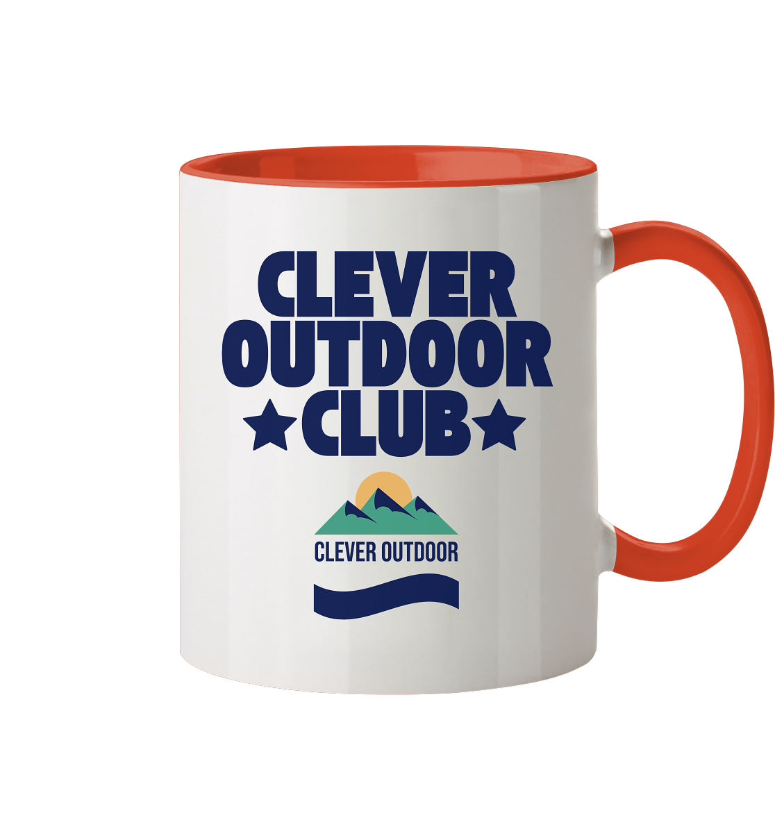 Clever Outdoor Official Club - Tasse zweifarbig