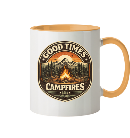 Clever Outdoor Good Times Campfires - Tasse zweifarbig