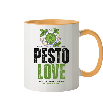 Clever Outdoor Pesto Love - Tasse zweifarbig