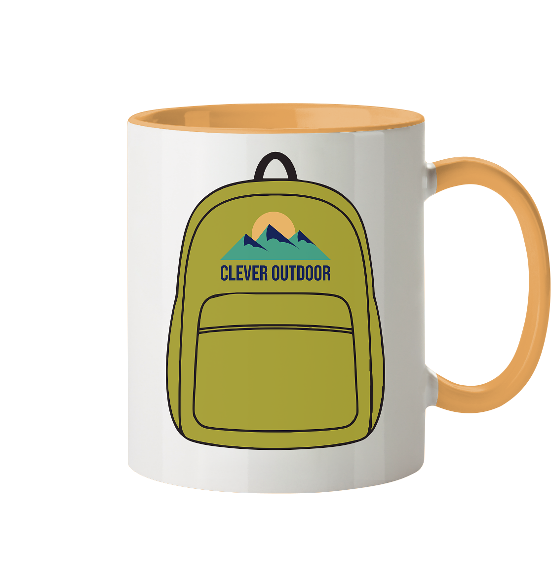 Clever Outdoor Daypack Tasse - Tasse zweifarbig