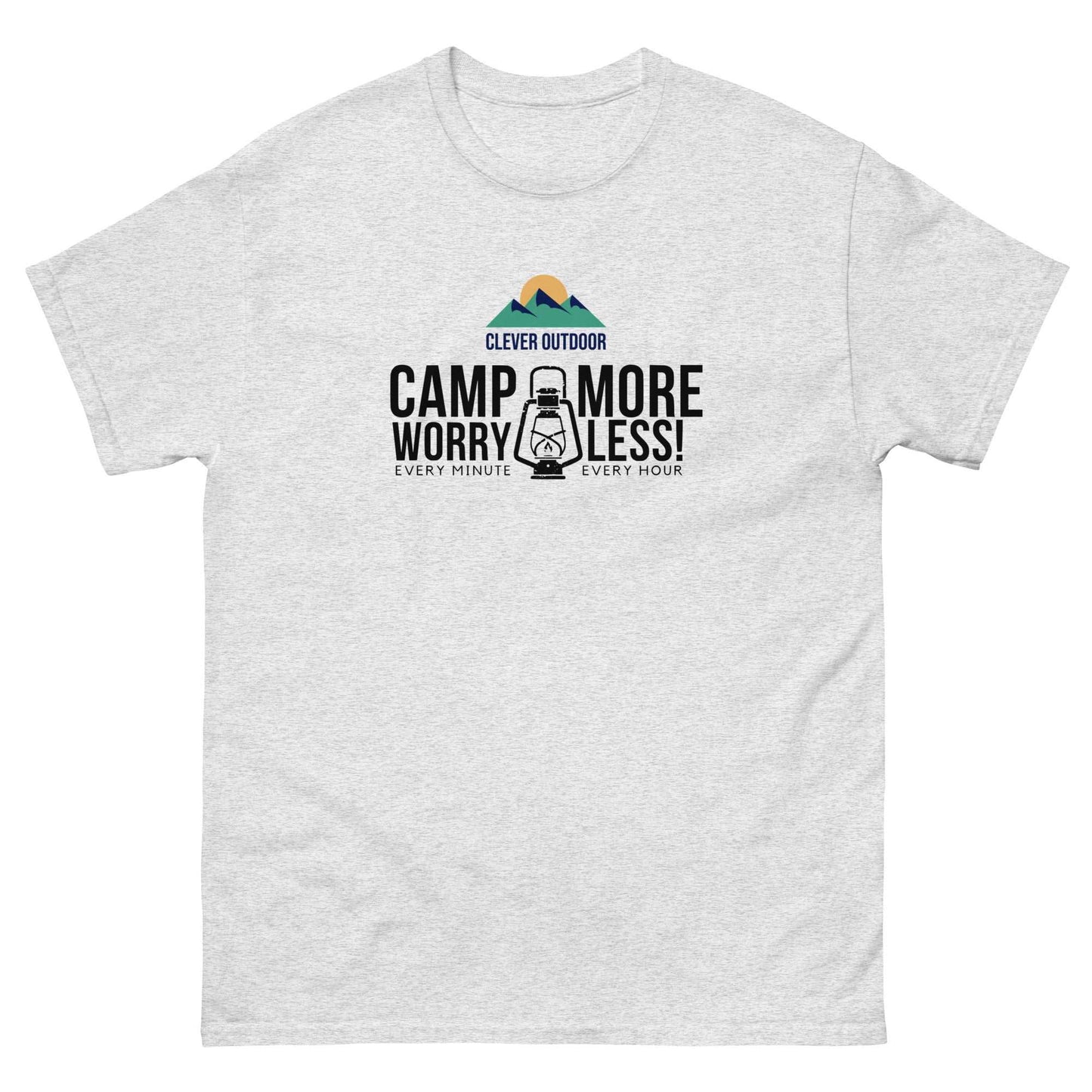 Clever Outdoor Camp More Worry Less T-Shirt