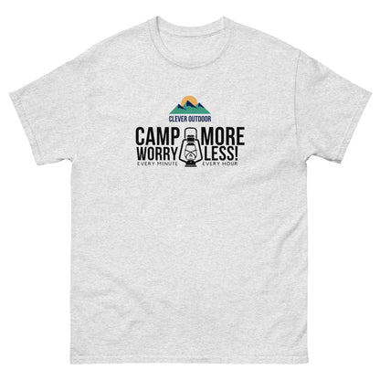 Clever Outdoor Camp More Worry Less T-Shirt