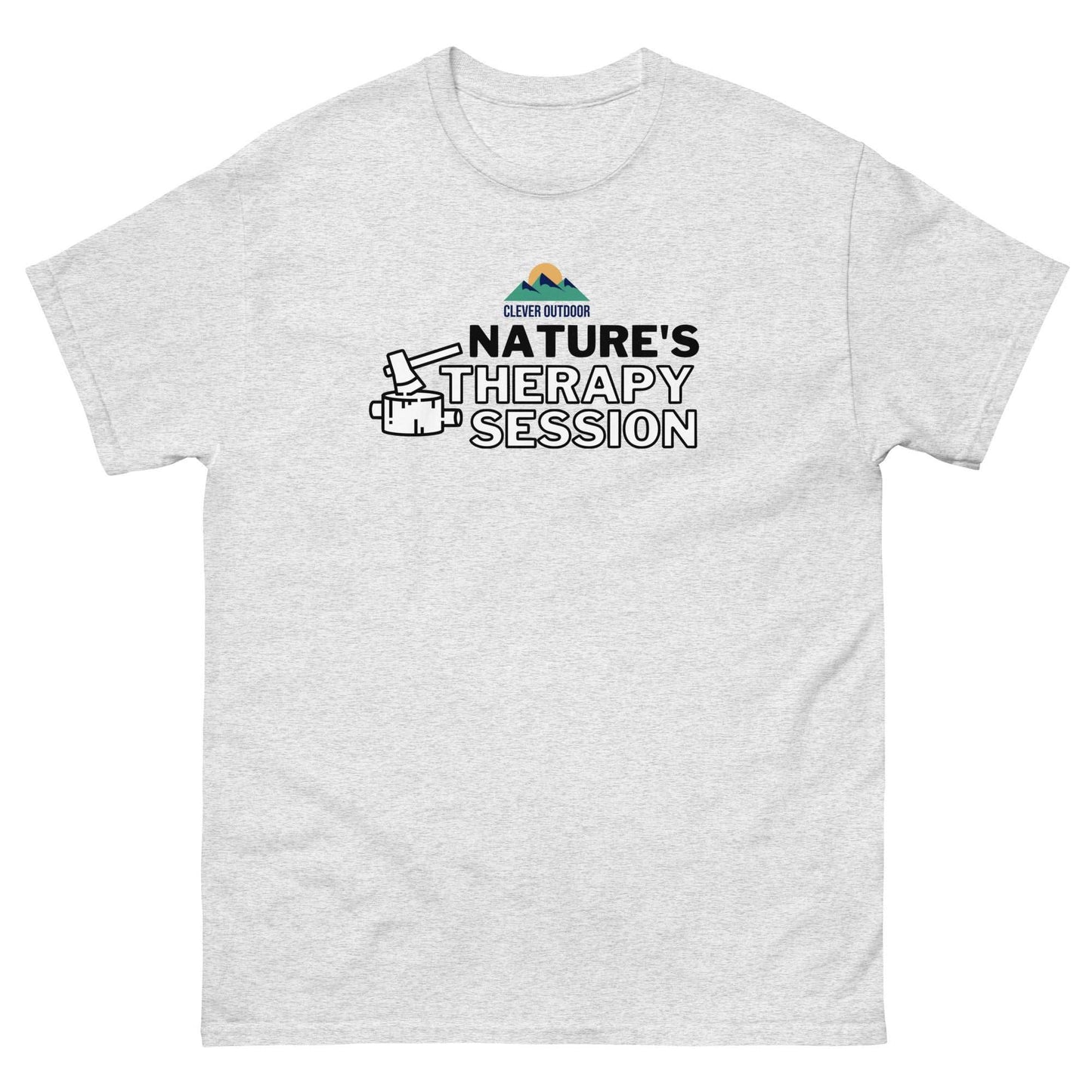 Clever Outdoor Nature's Therapy Session T-Shirt