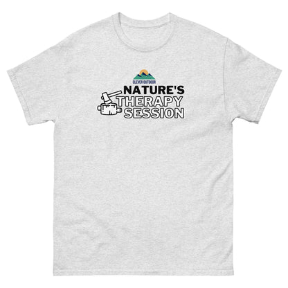 Clever Outdoor Nature's Therapy Session T-Shirt