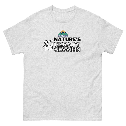 Clever Outdoor Nature's Therapy Session T-Shirt