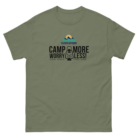 Clever Outdoor Camp More Worry Less T-Shirt