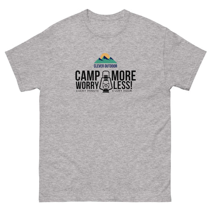 Clever Outdoor Camp More Worry Less T-Shirt